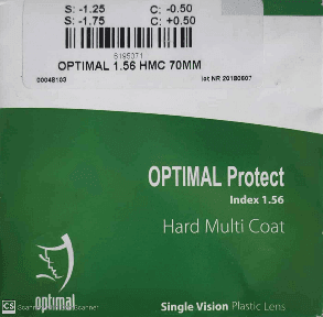 OPTIMAL 1.56 HARD MULTI COAT