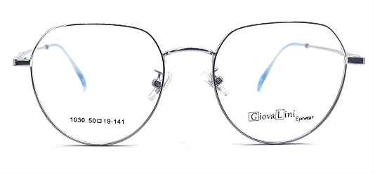 GiovaLini 1030 METAL SERIES COL. 5 SILVER/LIGHT BLUE 50-19-141