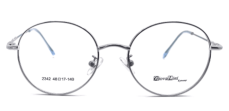GiovaLini 2342 METAL SERIES COL. 5 SILVER/LIGHT BLUE 48-17-140