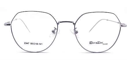 GiovaLini 2347 METAL SERIES COL. 3 SILVER/LIGHT GREEN 50-18-141