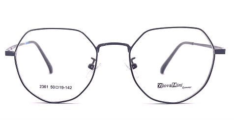 GiovaLini 2361 METAL SERIES COL. 1 BLACK 50-19-142