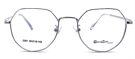 GiovaLini 2361 METAL SERIES COL. 5 SILVER/LIGHT BLUE 50-19-142