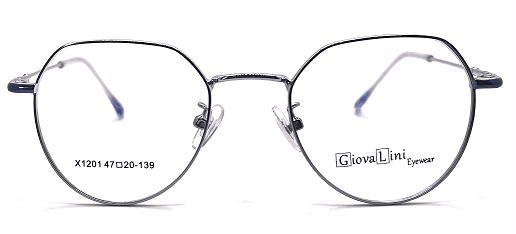 GiovaLini X 1201 COL. 4 SILVER/BLUE 47-20-139 METAL SERIES