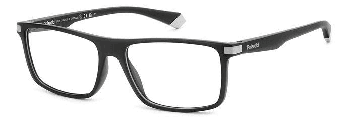 Polaroid PLD D515 col. 06W-Matte Black Grey 55-16-140 mod. 2024