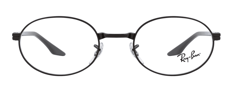 RAYBAN RB 6481V col. 2509-Black 51-21-145 Oval Metal