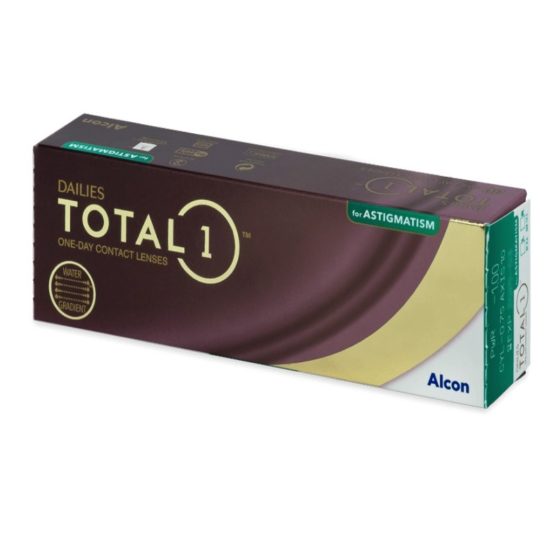 DAILIES DAILIES TOTAL1® FOR ASTIGMATISM 30 CONTACT LENSES
