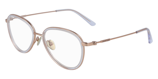 CALVIN KLEIN CK 20106 COL. 971 53-17-140 TITANIUM GOLD/TRASPARENT AVIATOR