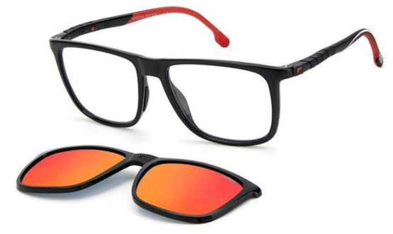 CARRERA EYEWEAR HYPERFIT 16/CSE COL. 80799 55-17-140 CLIP ON RED MIRROR