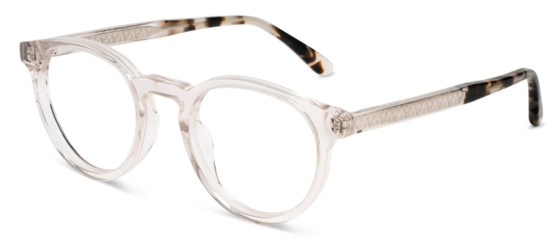 MAUI JIM EYEWEAR MJO2209 COL. 05B CRYSTAL WITH HINT OF PINK WITH MOUNTAIN CORE 46-22-145