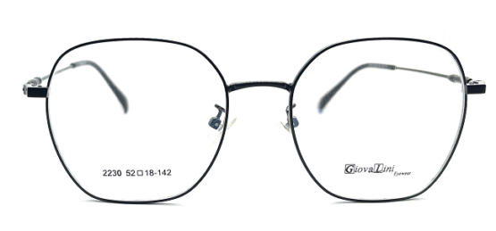 GiovaLini 2230 COL. 1 BLACK 52-18-142 METAL SERIES