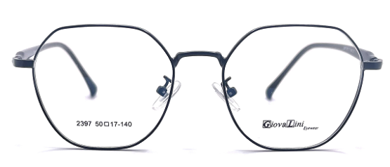 GiovaLini 2397 METAL SERIES COL. 1 BLACK 50-17-140