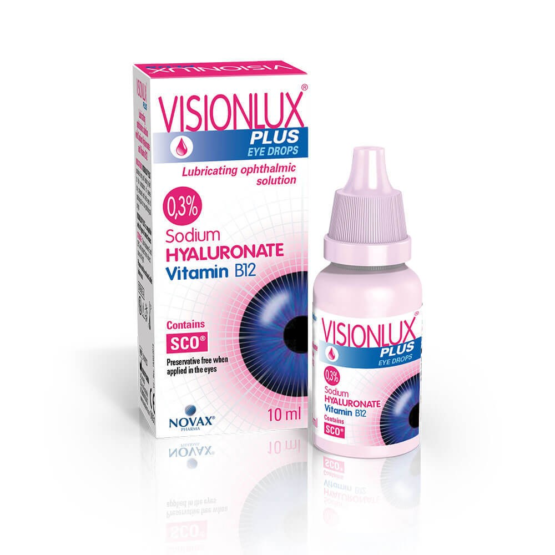VISIONLUX PLUS EYE DROPS 10ML