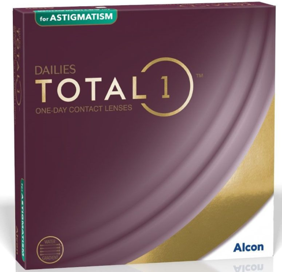 DAILIES DAILIES TOTAL1® FOR ASTIGMATISM 90 CONTACT LENSES